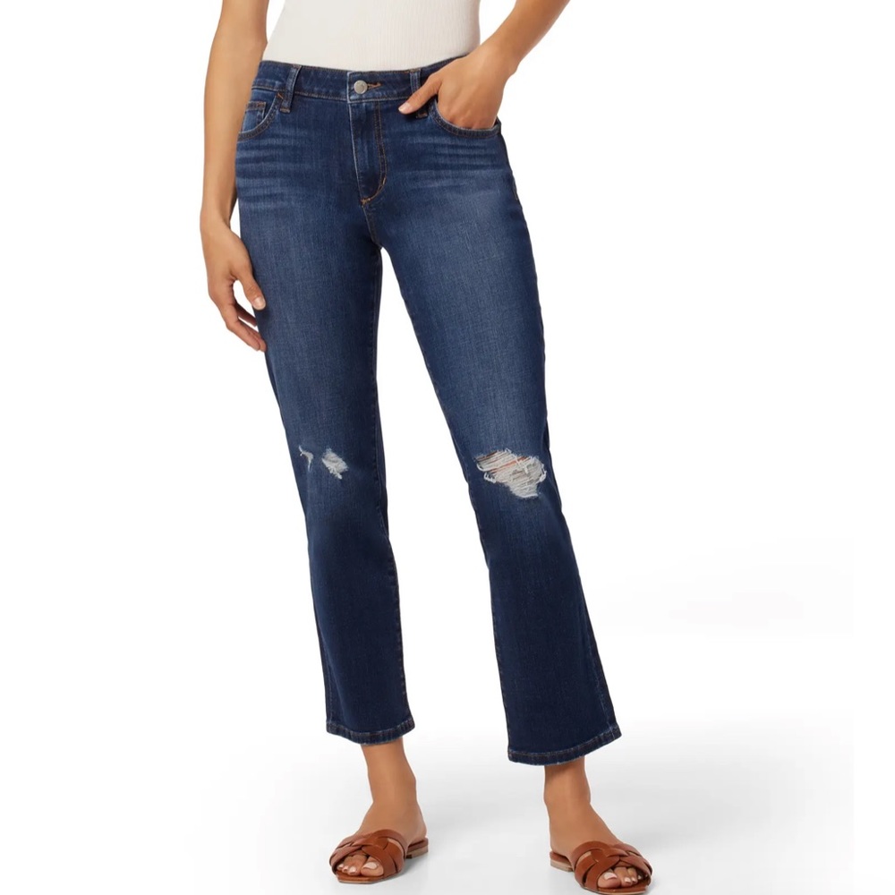 Joe’s Lara Mid Rise Straight Ankle Jeans size 33